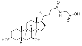 Glycoursodeoxycholic acid(Ursodeoxycholylglycine)ͼƬ