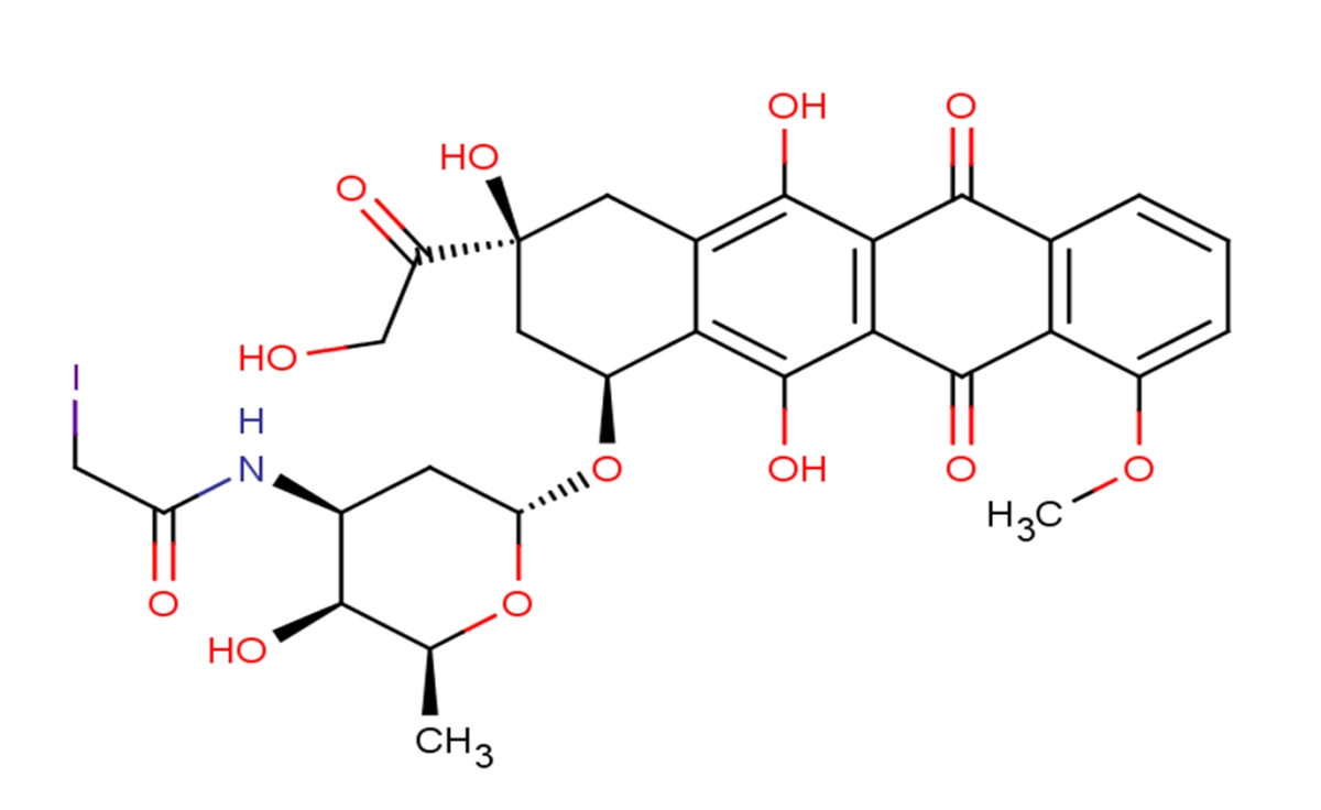 N-(Iodoacetamido)-DoxorubicinͼƬ