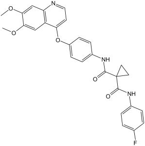 Cabozantinib(XL184 BMS907351 Cometriq)ͼƬ