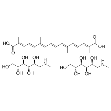 Transcrocetin meglumine salt(trans-Crocetin meglumine salt)ͼƬ