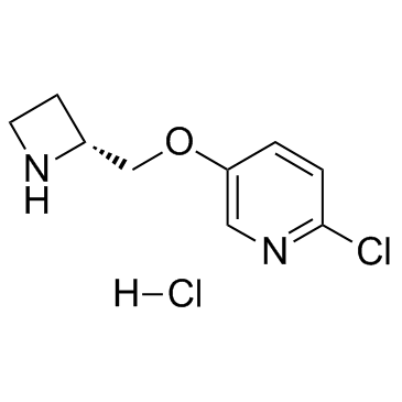 Tebanicline hydrochloride(Ebanicline hydrochloride ABT-594 hydrochloride)ͼƬ