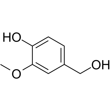 Vanillyl alcohol(p-(Hydroxymethyl)guaiacol)ͼƬ