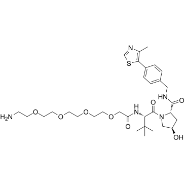 (S,R,S)-AHPC-PEG4-NH2(VH032-PEG4-NH2)ͼƬ