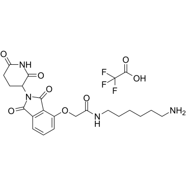 Thalidomide-O-amido-C6-NH2(TFA)ͼƬ