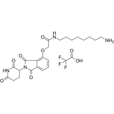 Thalidomide-O-amido-C8-NH2(TFA)ͼƬ