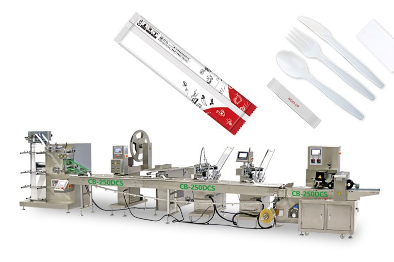 Disposable tableware packaging line CB-250DCSͼƬ