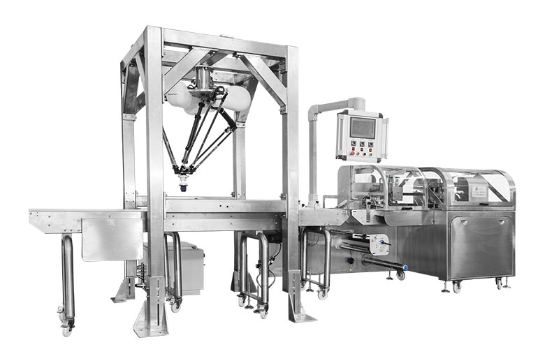 Packing Machine with Robotic Hand Feeding CB-450XWSRͼƬ