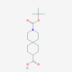 3-(Tert-butoxycarbonyl)-3-azaspiro[5,5]undecane-9-carboxylicacidͼƬ