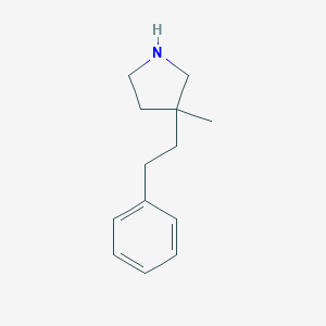 3-methyl-3-(2-phenylethyl)pyrrolidineͼƬ