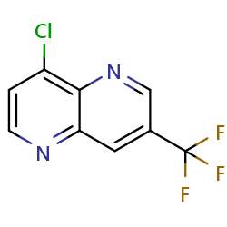 8-chloro-3-(trifluoromethyl)-1,5-naphthyridineͼƬ