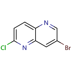 7-bromo-2-chloro-1,5-naphthyridineͼƬ