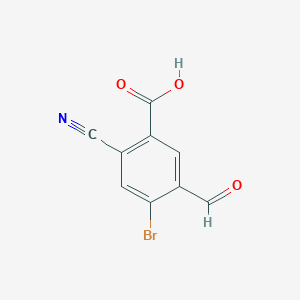 4-Bromo-2-cyano-5-formylbenzoic acidͼƬ