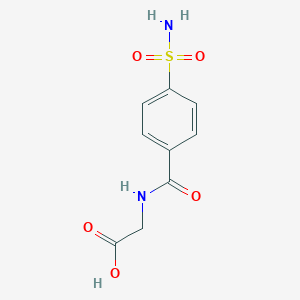 2-[(4-sulfamoylphenyl)formamido]acetic acidͼƬ