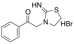 2-(2-imino-1,3-thiazolidin-3-yl)-1-phenylethan-1-one hydrobromideͼƬ