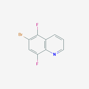 6-Bromo-5,8-difluoroquinolineͼƬ