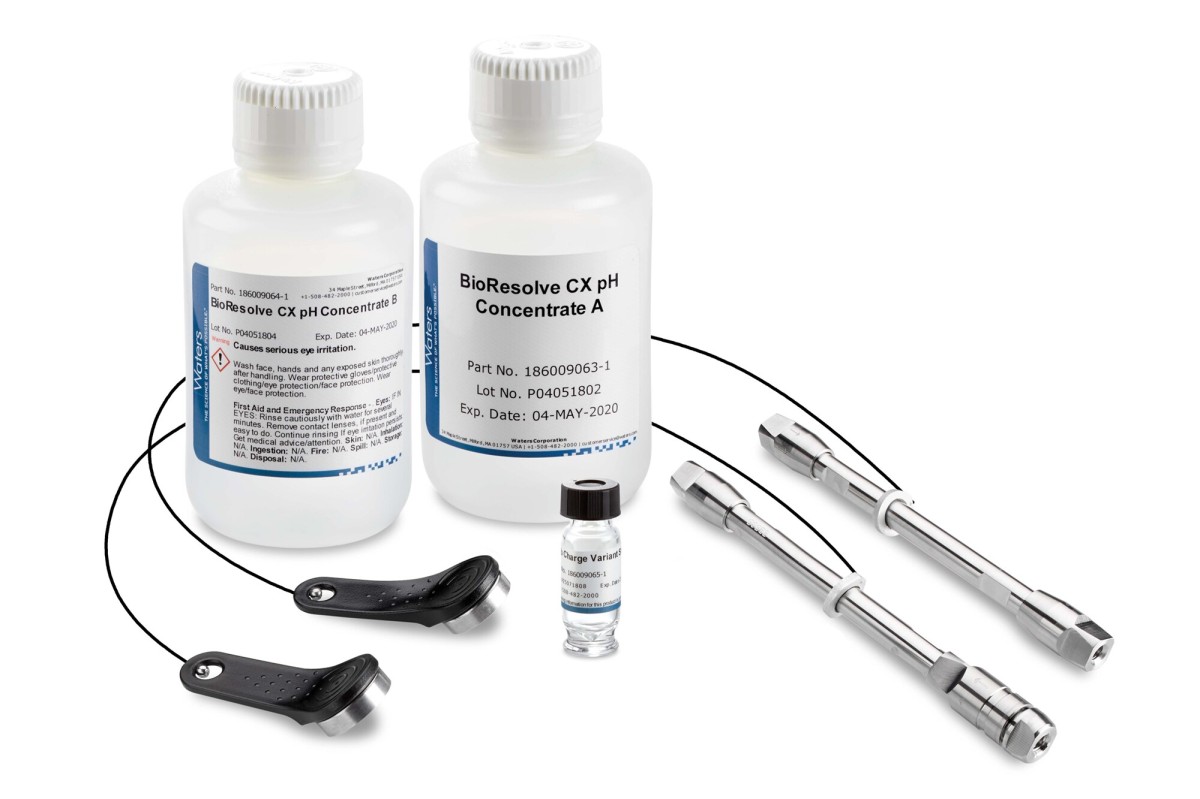 SCX Start Up Kit: BioResolve SCX mAb Column (2.1 mm x 50 mm) with mAb Standard plus pH ConcentratesͼƬ