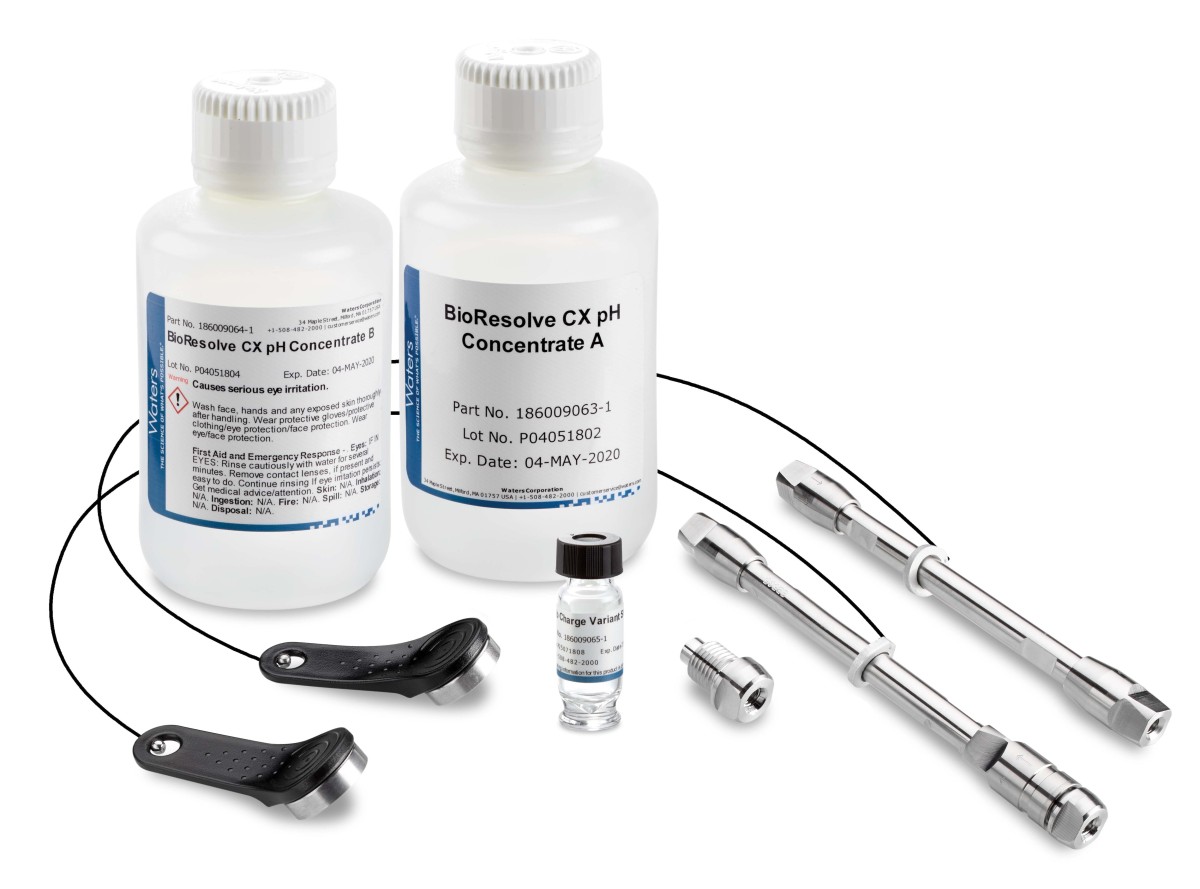 SCX Start Up Kit: BioResolve SCX mAb Column (2.1 mm X 100 mm) with VanGuard FIT plus mAb Standard plus pH ConcentratesͼƬ