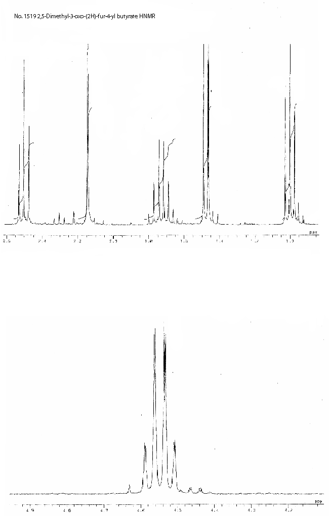 2,5-Dimethyl-3-oxo-(2H)-fur-4-yl butyrateͼ1