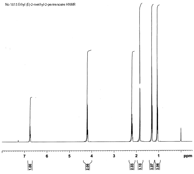 Ethyl (E)-2-methyl-2-pentenoateͼ1