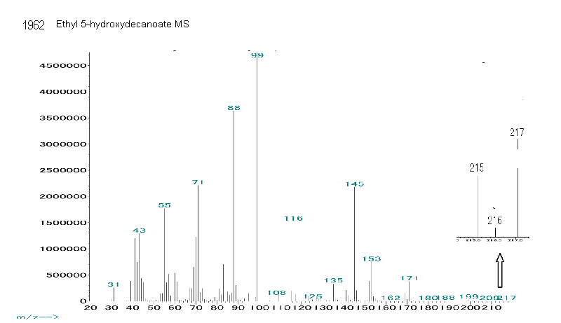 Decanoic acid, 5-hydroxy-, ethyl esterͼ3