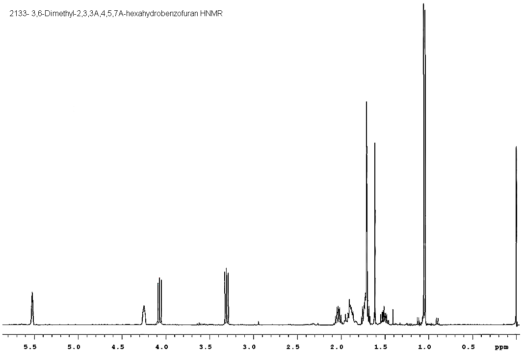 3,6-Dimethyl-2,3,3a,4,5,7a-hexahydro-1-benzofuranͼ1