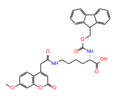 Fmoc-lys(MCA)-OH