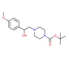 tert-butyl 4-[2-hydroxy-2-(4-methoxyphenyl)ethyl]piperazine-1-carboxylate