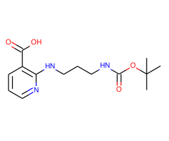 2-[(3-{[(tert-butoxy)carbonyl]amino}propyl)amino]pyridine-3-carboxylic acid