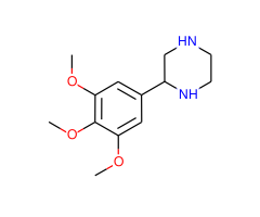 2-(3,4,5-trimethoxyphenyl)piperazine