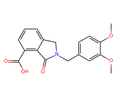 2-(3,4-dimethoxybenzyl)-3-oxoisoindoline-4-carboxylic acid