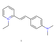 2-[4-(Dimethylamino)styryl]-1-ethylpyridinium iodide