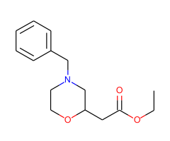 Ethyl 2-(4-benzylmorpholin-2-yl)acetate