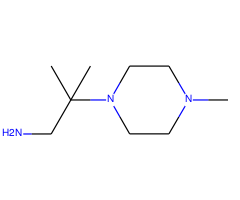 2-methyl-2-(4-methyl-1-piperazinyl)-1-propanamine