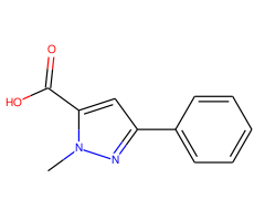 1-Methyl-3-phenyl-1H-pyrazole-5-carboxylic acid