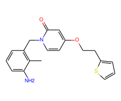 1-(3-Amino-2-methyl-benzyl)-4-(2-thiophen-2-yl-ethoxy)-2-pyridone