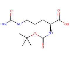 (S)-2-((tert-Butoxycarbonyl)amino)-5-ureidopentanoic acid