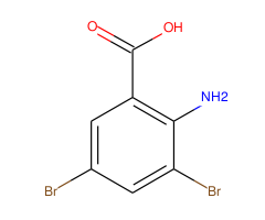 2-Amino-3,5-dibromobenzoic Acid