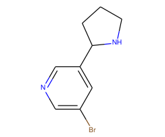 3-Bromo-5-(2-pyrrolidinyl)pyridine