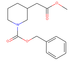 Benzyl 3-(2-methoxy-2-oxoethyl)piperidine-1-carboxylate