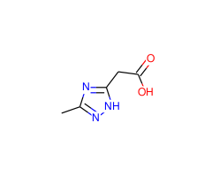 2-(5-Methyl-4H-1,2,4-triazol-3-yl)acetic acid