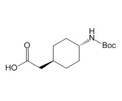 2-(trans-4-((tert-Butoxycarbonyl)amino)cyclohexyl)acetic acid