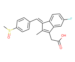 (Z)-2-(5-Fluoro-2-methyl-1-(4-(methylsulfinyl)benzylidene)-1H-inden-3-yl)acetic acid