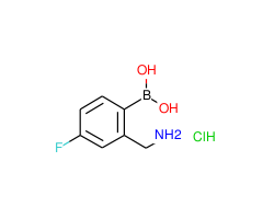 (2-(Aminomethyl)-4-fluorophenyl)boronic acid hydrochloride