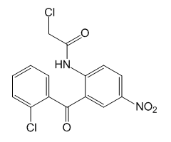 2-Chloro-N-(2-(2-chlorobenzoyl)-4-nitrophenyl)acetamide