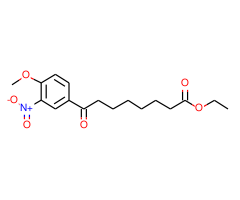 Ethyl 8-(4-methoxy-3-nitrophenyl)-8-oxooctanoate