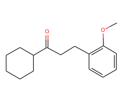 cyclohexyl 2-(2-methoxyphenyl)ethyl ketone