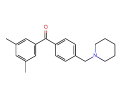 3,5-dimethyl-4'-piperidinomethyl benzophenone