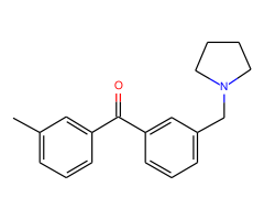 3-methyl-3'-pyrrolidinomethyl benzophenone