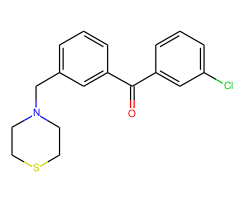 3-chloro-3'-thiomorpholinomethyl benzophenone