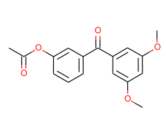 3-Acetoxy-3',5'-dimethoxybenzophenone